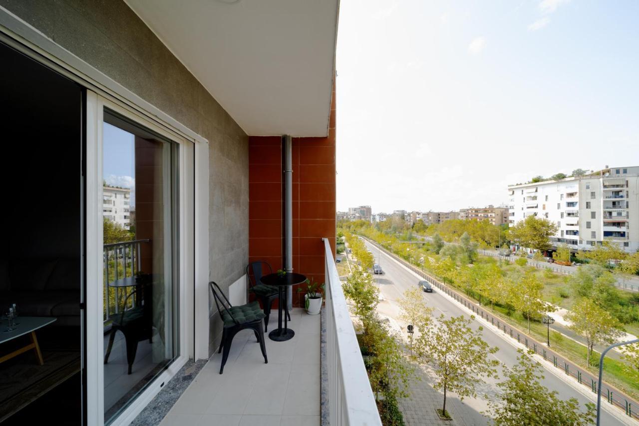 Apartamente Tirana Esterno foto